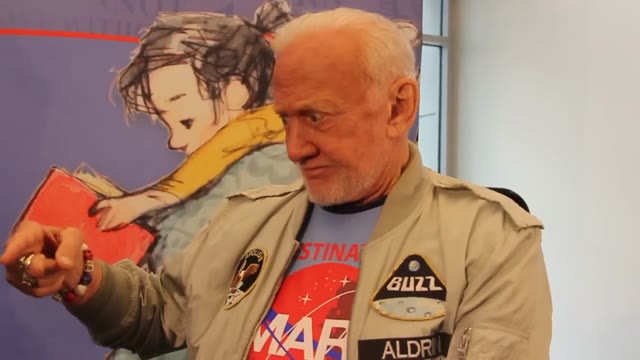 Zoey interviews Buzz Aldrin